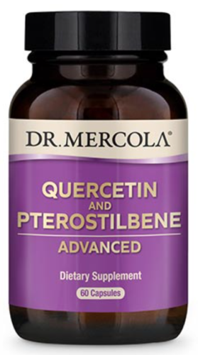 Quercetin and Pterostilbene Advanced (Кверцетин и Птеростильбен) 60 капсул (Dr. Mercola)