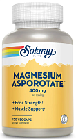 Solaray Magnesium Asporotate (Аспартат магния) 400 мг. 120 растительных капсул