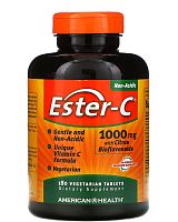 Vitamin C Ester-C with Citrus Bioflavonoids 1000 мг 180 таблеток (American Health)
