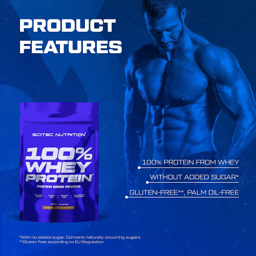 100% Whey Protein 1000 гр (Scitec Nutrition) фото 2