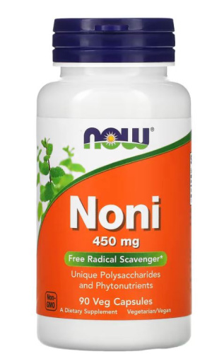 Noni 450 мг 90 капсул (Now Foods)