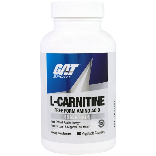 L-Carnitine 500 мг (L-Карнитин тартрат) 60 вег капсул (GAT) L-Carnitine 500 мг (L-Карнитин тартрат) 60 вег капсул (GAT)