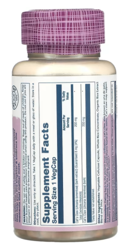 Solaray Cat's Claw Bark Extract (Экстракт коры кошачьего когтя) 200 мг. 30 растительных капсул фото 3