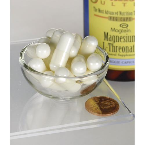 Magnesium L-Threonate 144 mg (Магний L-Треонат 144 мг) 90 вег капсул (Swanson) фото 4