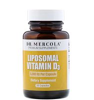 Liposomal Vitamin D3 5000 IU (Липосомальный витамин D3) 30 капсул (Dr. Mercola)