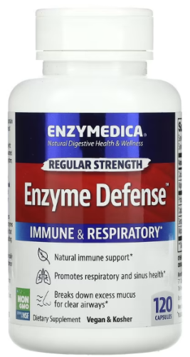 Enzyme Defense (Протеолитические Ферменты) 120 капсул (Enzymedica)