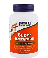 Now Foods Super Enzymes (Супер Энзимы) 90 капсул