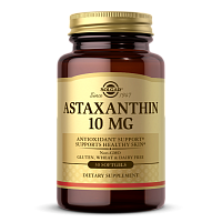 Solgar Астаксантин (Astaxanthin) 10 мг. 30 мягких гелевых капсул