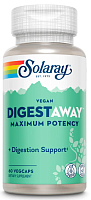 Vegan Digestaway срок 06.2024 (Смесь Пищеварительных Ферментов) 60 вег капсул (Solaray)