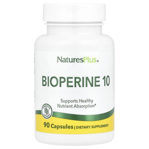 Bioperine 10 mg (Биоперин) 90 капсул (NaturesPlus) Bioperine 10 mg (Биоперин) 90 капсул (NaturesPlus)