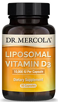 Liposomal Vitamin D3 (Липосомальный витамин D3) 10000 МЕ 90 капсул (Dr. Mercola)