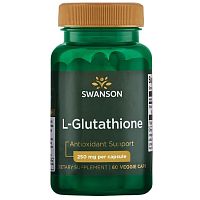 L-Glutathione 250 mg (L-Глутатион 250 мг) 60 вег капсул (Swanson)