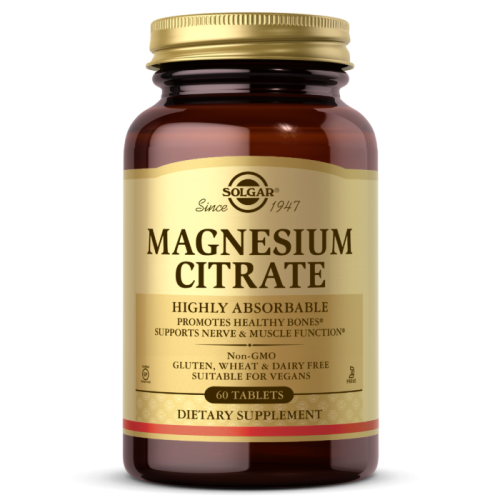 Solgar Цитрат магния (Magnesium Citrate) 60 таблеток Solgar Цитрат магния (Magnesium Citrate) 60 таблеток