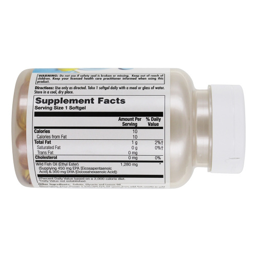 Omega-3 450/300 60 мягких капсул (KAL) фото 2