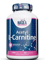Acetyl L-Carnitine (Ацетил L-Карнитин) 1000 мг 100 капсул (Haya Labs)