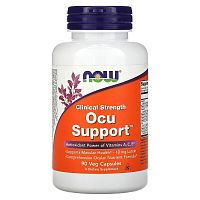 Now Foods Clinical Strength Ocu Support (Витамины для глаз) 90 растительных капсул