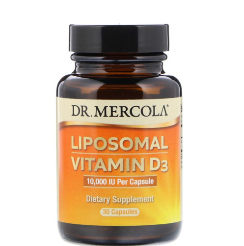 Liposomal Vitamin D3 (Липосомальный витамин D3) 10000 МЕ 30 капсул (Dr. Mercola)