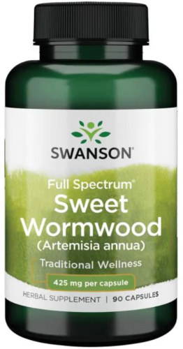 Sweet Wormwood 425 mg (Artemisia Annua) Полынь 425 мг 90 капсул (Swanson)