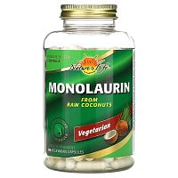 Monolaurin (Монолаурин) 180 вег капсул (Nature's Life)
