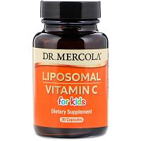 Liposomal Vitamin C for Kids 125 мг (Липосомальный витамин С для детей) 30 капсул DR.MERCOLA