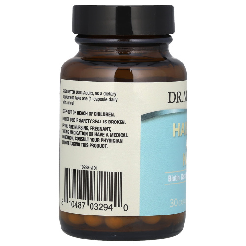 Hair, Skin and Nails (Biotin, Keratin & Hyaluronic Acid) 30 капсул (Dr. Mercola) фото 3