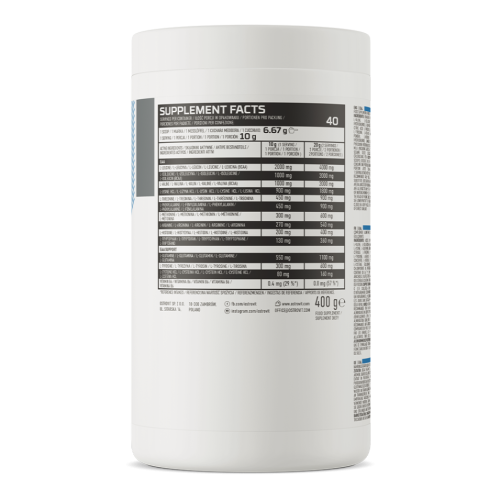 Аминокислотный комплекс EAA 400 g (ЕАА 400 г) OstroVit фото 7