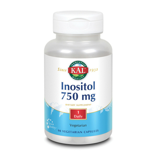 Inositol 750 мг (Инозитол) 90 капсул (KAL)