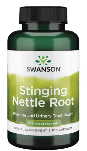 Stinging Nettle Root (Корень крапивы двудомной) 500 мг 100 капсул (Swanson)
