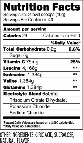 Life BCAA Powder Tree of Life 400 гр. фото 2