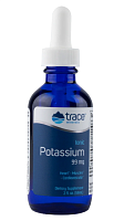 Ionic Potassium 99 mg (Ионный Калий 99 мг) 2 fl oz. 59 ml (Trace Minerals)
