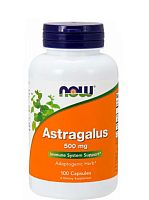 Now Foods Астрагал (Astragalus) 500 мг. 100 капсул