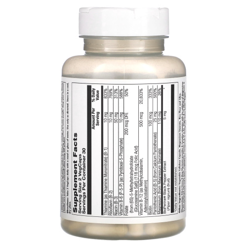 KAL Stress B Mag Glycinate (Глицинат магния против стресса) 60 растительных капсул фото 6