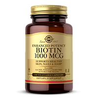 Biotin 1000 мкг (Биотин) 100 капсул (Solgar)