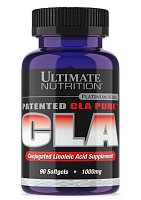 Ultimate Nutrition CLA (Конъюгированная линолевая кислота) 1000 мг. 90 мягких капсул