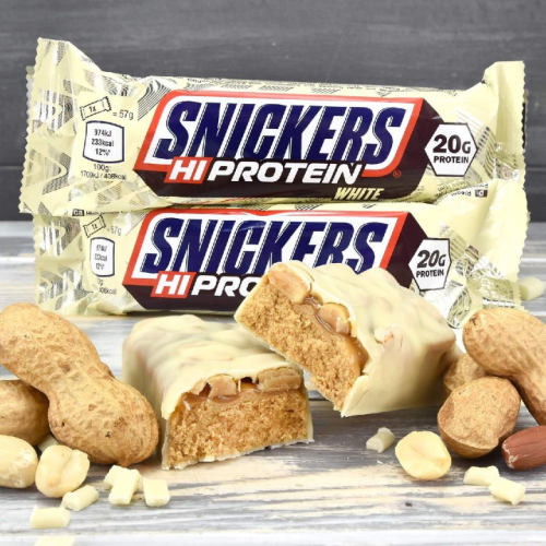 Snickers HiProtein White 57 гр (Mars Incorporated) фото 6
