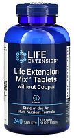 Life Extension Mix Tablets without Copper (Витамины без меди) 240 таблеток (Life Extension)