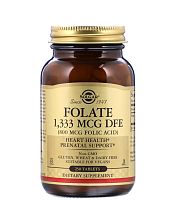 Solgar Folate as Folic Acid 800 мкг 250 таблеток