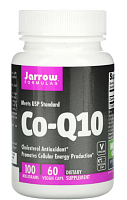 Co-Q10 100 mg (коэнзим Q10 100 мг) 60 растительных капсул (Jarrow Formulas)