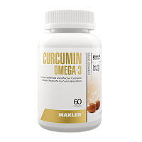 Maxler Curcumin Omega-3 (Куркумин Омега-3) 60 капсул