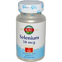 Selenium 50 мкг (Селен) 100 таблеток (KAL)