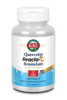 Quercetin Reacta-C Bromelain (Кверцетин Бромелайн) 60 таблеток (KAL)