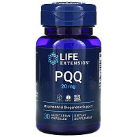 Life Extension PQQ (Пирролохинолинхинон) 20 мг. 30 растительных капсул
