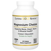 Magnesium Chelate (хелат магния) 270 таблеток (California Gold Nutrition)