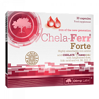 Chela-Ferr Forte (хелатное Железо) 30 капсул (Olimp)