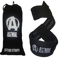 Тяги Animal Lifting Straps Non Slide (пара) + мешок для хранения (Universal Nutrition)