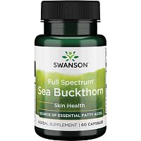 Sea Buckthorn 400 mg Full Spectrum (СРОК 12/24) (Облепиха 400 мг) 60 капсул (Swanson)