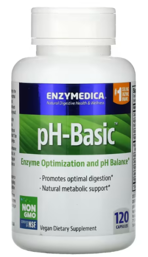 pH-Basic 120 капсул (Enzymedica) pH-Basic 120 капсул (Enzymedica)