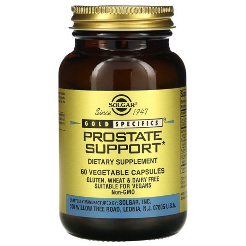 Solgar Prostate Support (Поддержка Простаты) 60 растительных капсул
