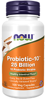 Now Foods Probiotic-10 25 млрд. 100 вегетарианских капсул