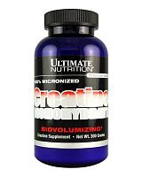 Ultimate Nutrition 100% Micronized Creatine Monohydrate (100% Микронизированный креатин моногидрат в порошке) 300 г.